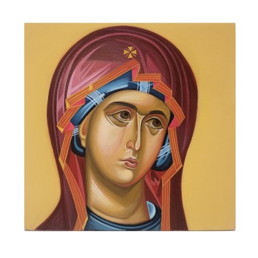 Miniature of the Most Holy Mother of God by Zeba Sanja
