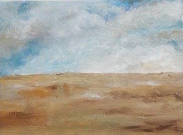 Abstract oil landscape by Cetkovic Natalija