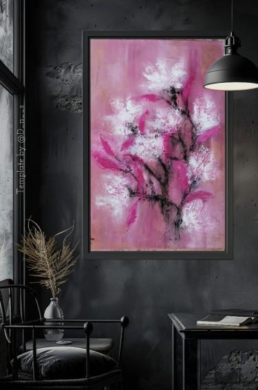 Abstract magnolia by Mrdjan Danijela