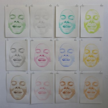 Portrait Group Face and Reverse by Danica Zivkovic