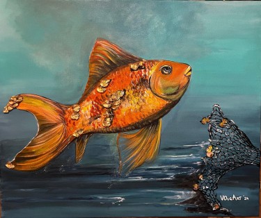 Golden fish by VOlgArt
