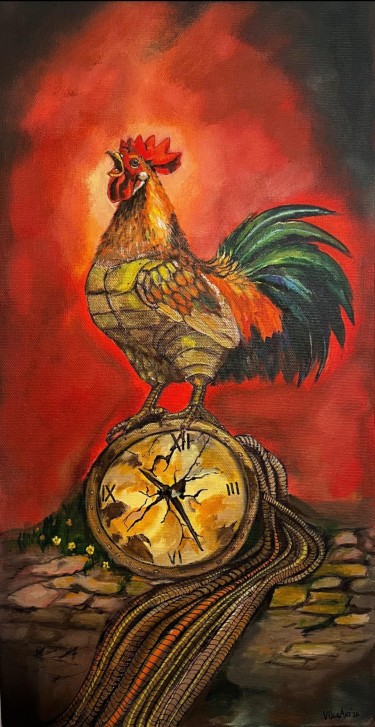 When the rooster crows at dawn by VOlgArt