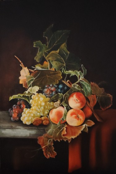 Still life with fruit by Maric Dejan