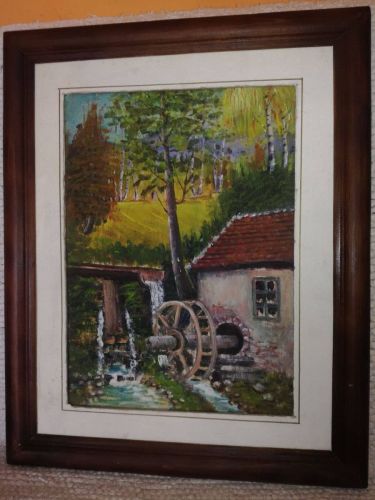 Water mill with dalap by Pesic Dago Dragan