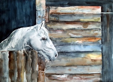 WHITE HORSE by Mihajlovic Zoran