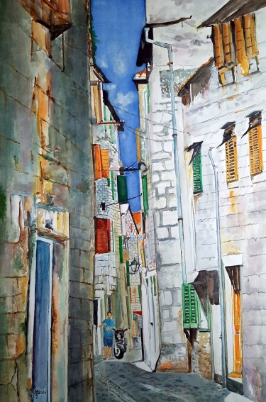 MEDITERRANEAN STREET by Mihajlovic Zoran