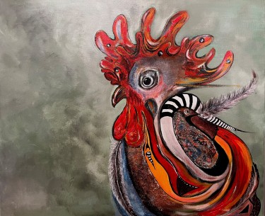 Rooster by Mitic Tatjana Artico