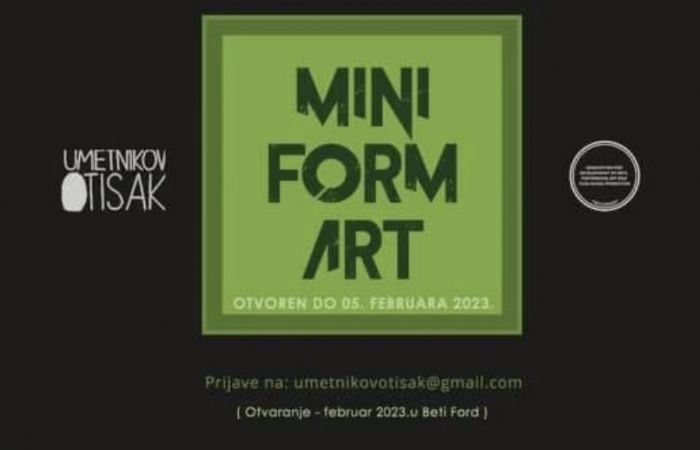 Kolektivna izlozba Mini form Art