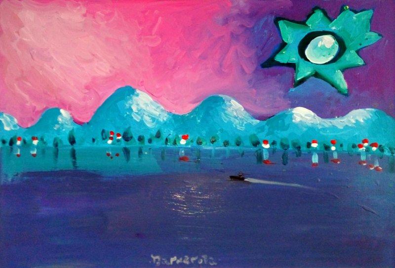 Ponocno Sunce, Painting Leo Barkarola