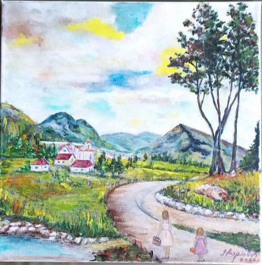 Holiday on the mountain by Markovic Dragana