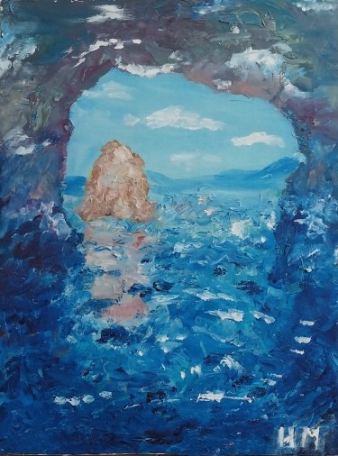 Sea blue by Ninitaa m