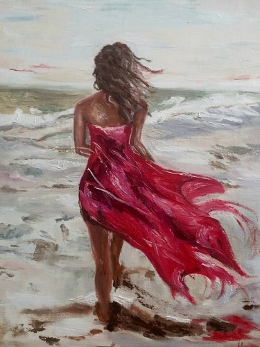 Lady in Red by Ninitaa m