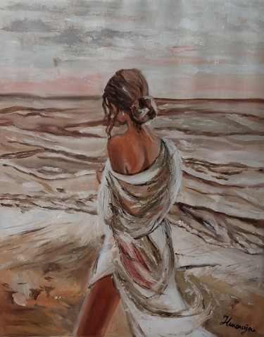 Lady by the Shore by Ninitaa m