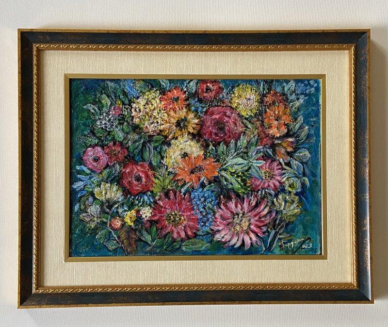 Floral splendor, Painting Gordana Todorović