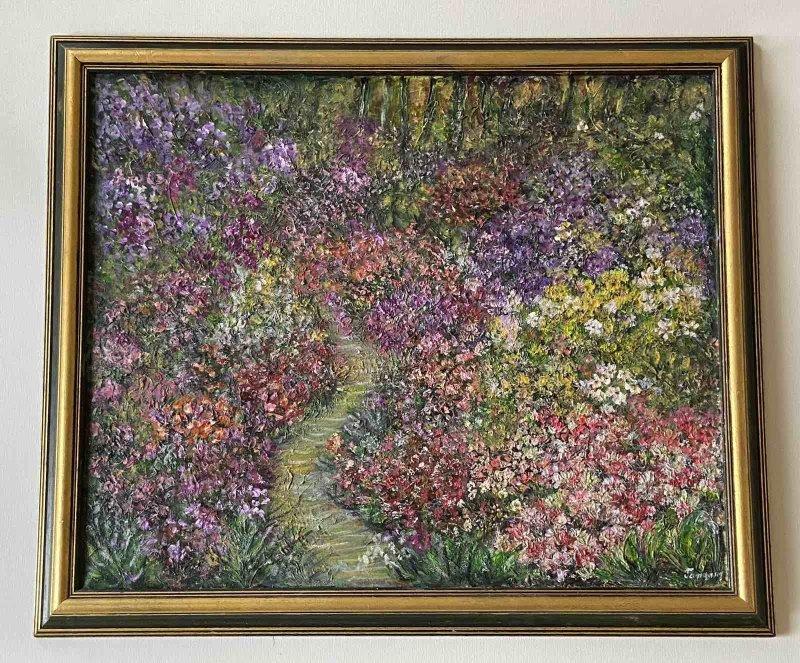 Plauful Garden, Painting Gordana Todorović