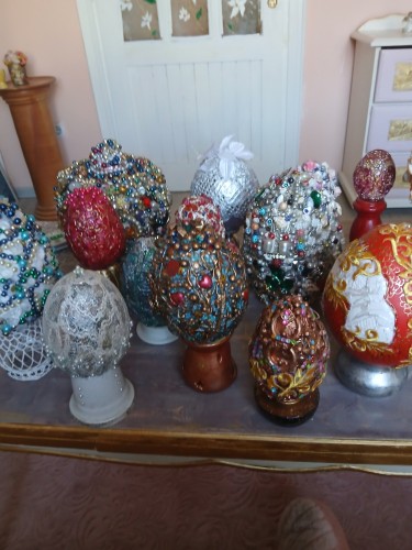 Dekorative Ester eggs by Gordana Todorović