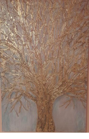Gold  tree by Gordana Todorović