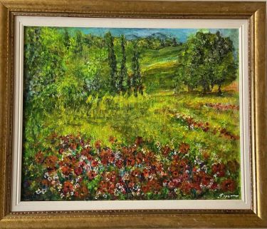 Sunny field by Gordana Todorović