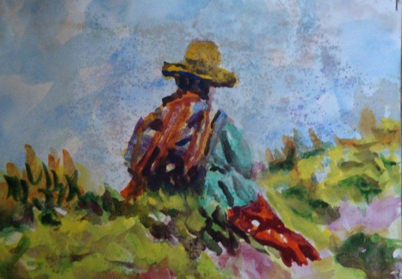 Oct5, Painting Nelson Chale Cuéllar