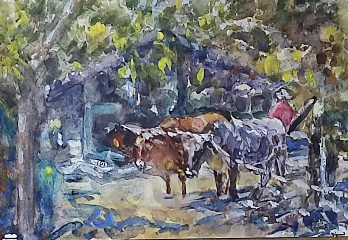 Ox cart