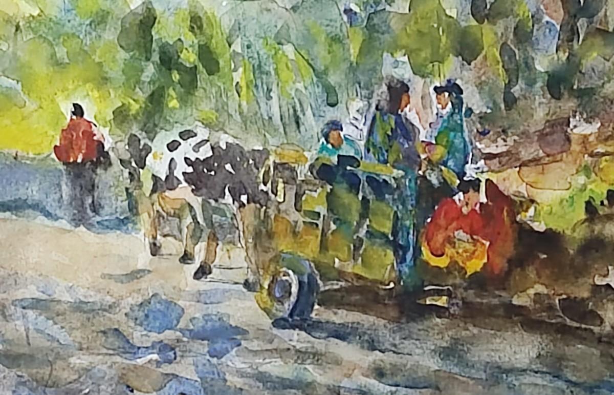 Ox cart