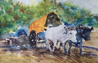 Ox cart