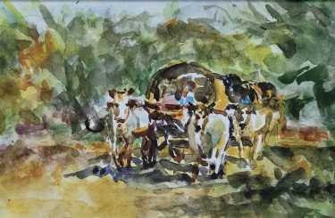 Ox cart