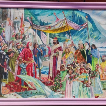 Arrival of Emperor Dušan in Dubrovnik