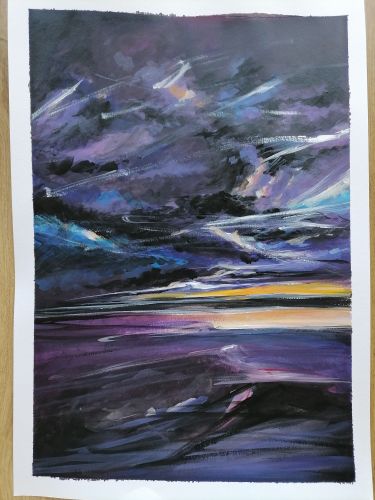Sunset In Violet 