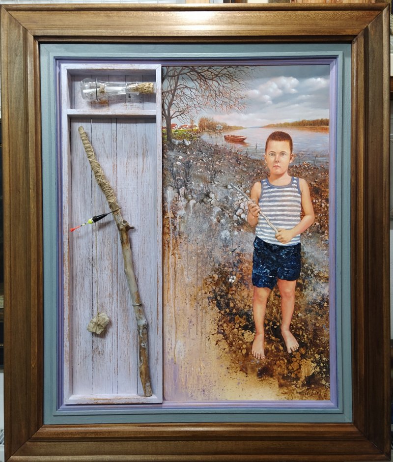 First catch, Painting MILAN KOLBAS