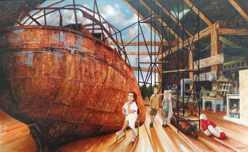 Childhood, Painting MILAN KOLBAS