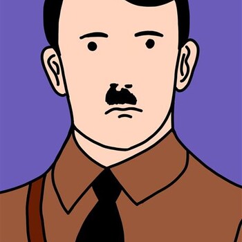 Hitler the super Hero by Robin Fadel