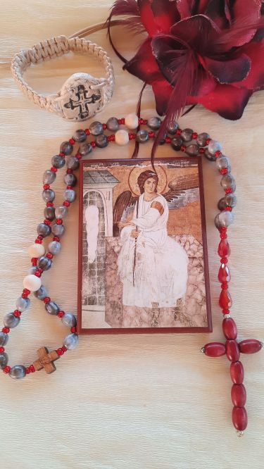 Prayer rope,  by Lidija Cvetkovic Jancic