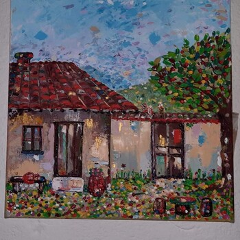 Old house,  by Lidija Cvetkovic Jancic