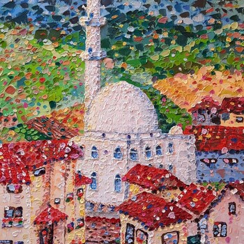 The Mosque,  by Lidija Cvetkovic Jancic