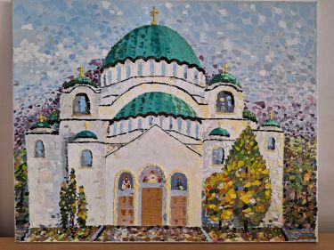 Sveti Sava Church,  by Lidija Cvetkovic Jancic