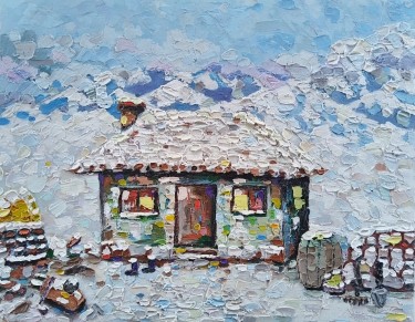 The winter on mountain by Lidija Cvetkovic Jancic