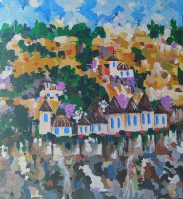 The old castle by Lidija Cvetkovic Jancic