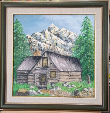 Log cabin by Olivera Krstovic