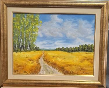 Wheat field by Olivera Krstovic