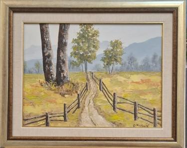 Country road by Olivera Krstovic