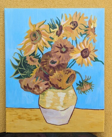 Sunflowers by Ljiljana Đorđević