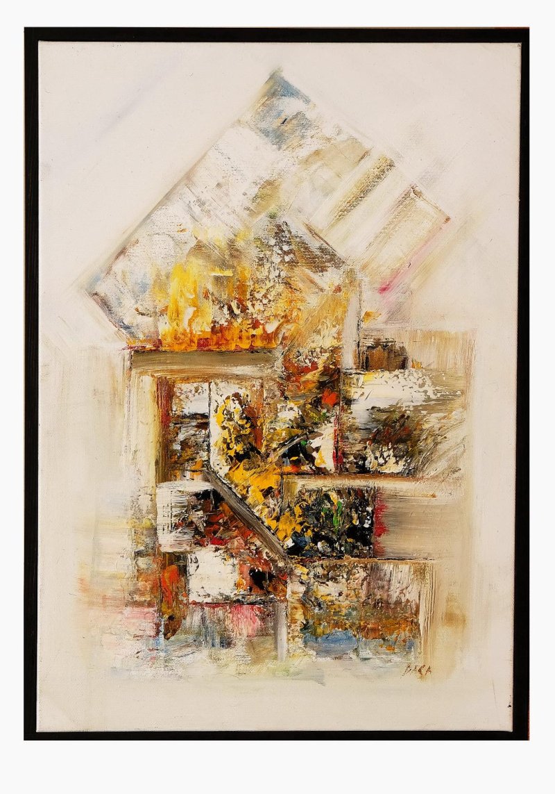 "House", Painting Dragica Židišić