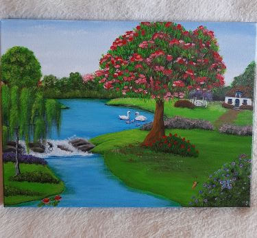 Landscape by Svetlana Petrovic Milunovic