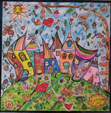 Street of heppiness by AlSteBo Art