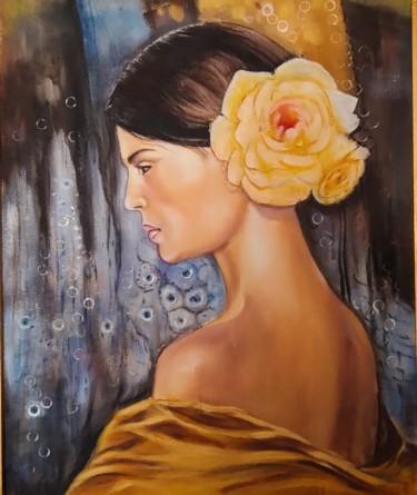 Lady with Flowers by Ranko