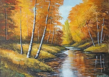 Autumn on the river by Ranko