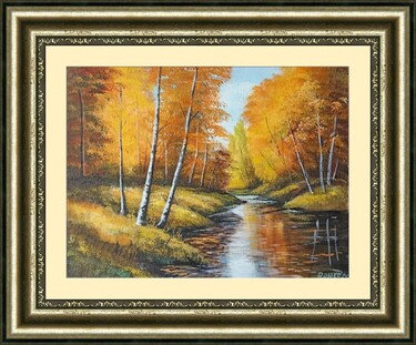 Autumn on the river by Ranko