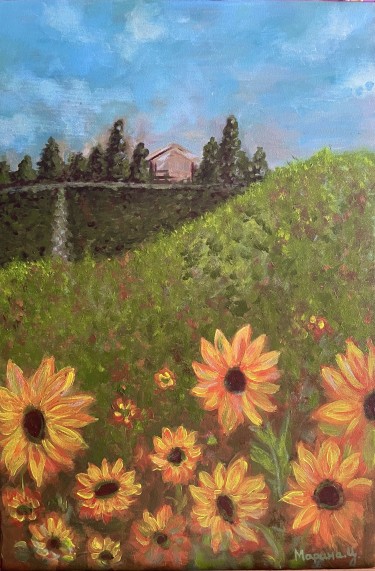 Sunflowers by Marina Cvetković