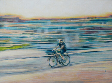 Bicycle painting by Ana Marković